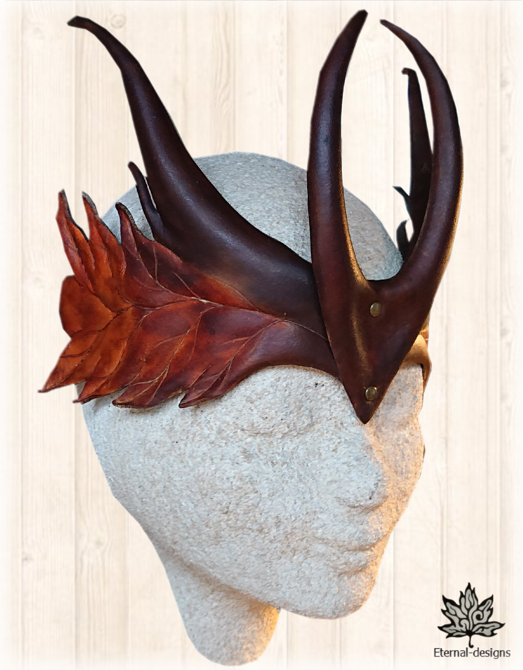 Leather crowns